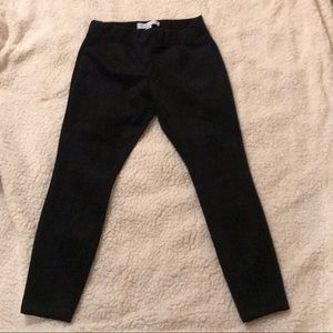 Old Navy Suede Black Stevie pants m petite.